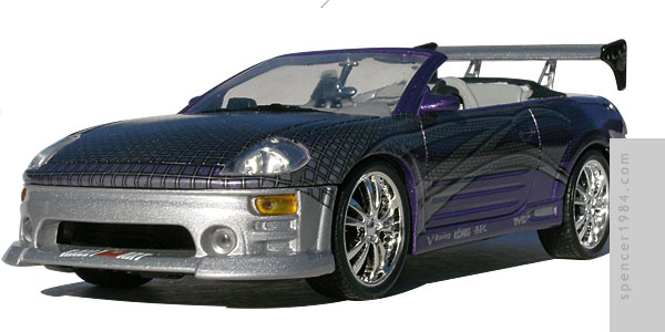 Tyrese's Mitsubishi Eclipse Spyder from the movie 2 Fast 2 Furious