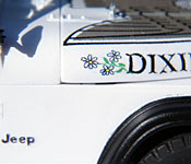 Daisy's Jeep side detail