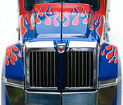 Optimus Prime grille detail