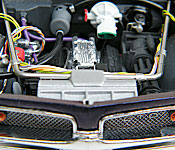 1967 Pontiac GTO engine bay