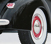 The Silver Spectrum 1940 Ford Deluxe rear detail