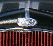 Deuce of Spades '32 Ford engine - right side