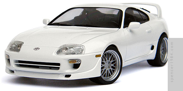 Paul Walker's Toyota Supra from the movie Furious Seven