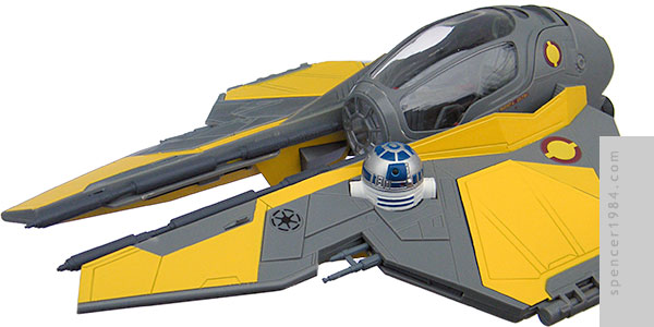 Anakin Skywalker's Eta-2 Light Interceptor (Jedi Starfighter) from the movie Star Wars: Revenge of the Sith