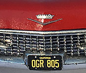 A Nightmare on Elm Street Cadillac front detail