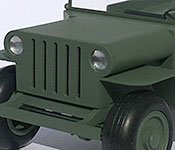 Beetle Bailey Jeep hood detail