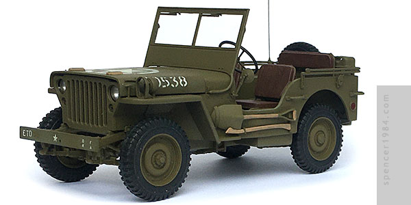 Willys Jeep MP from the movie The Dirty Dozen