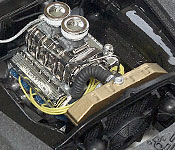 Cobra 1950 Mercury engine right side