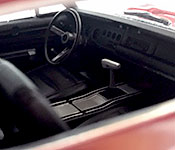 House of Wax 1968 Dodge Charger interior
