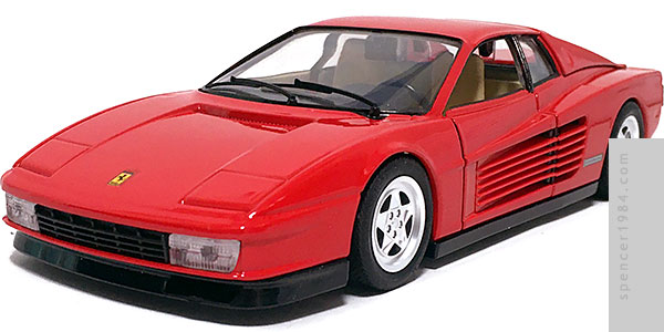 Ferrari Testarossa from the Kavinsky album OutRun