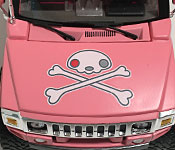 2NE1 Hate You Hummer H2 Pickup hood