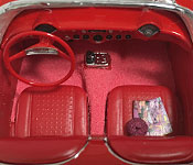 Little Red Corvette dashboard