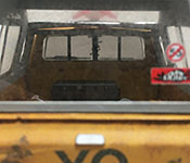 Pizza Planet Delivery Truck sliding rear window detail