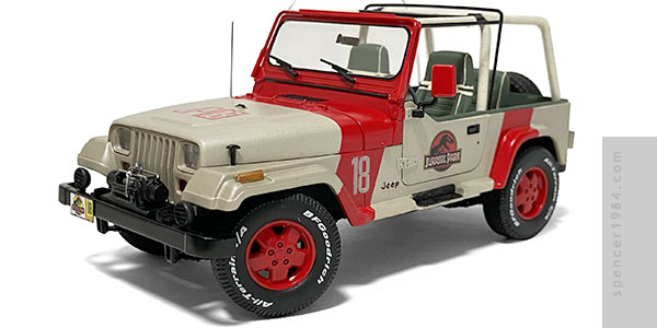Jeep Wrangler from Jurassic Park