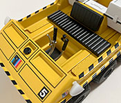 Space: 1999 Moon Buggy grille detail