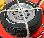 Mad Max Holden Sandman spare tire detail
