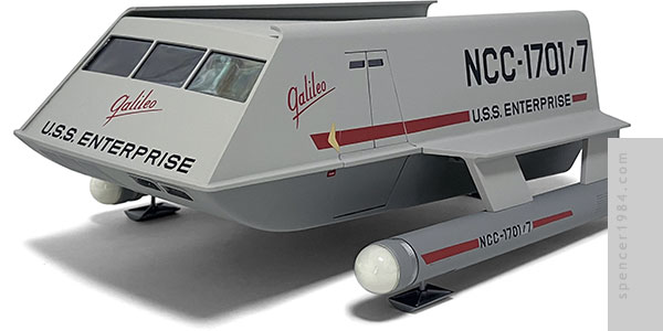 Furuta Star Trek Alpha 2 Shuttlecraft Galileo Model Kit - Sealed 3