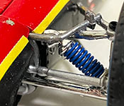 Winning racer front suspension