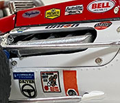 Winning racer engine cover