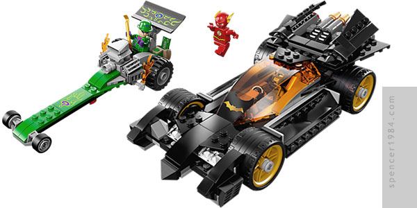 Genuine Lego DC BATMAN Batmobile (vehicle) build only from 76012 displayed