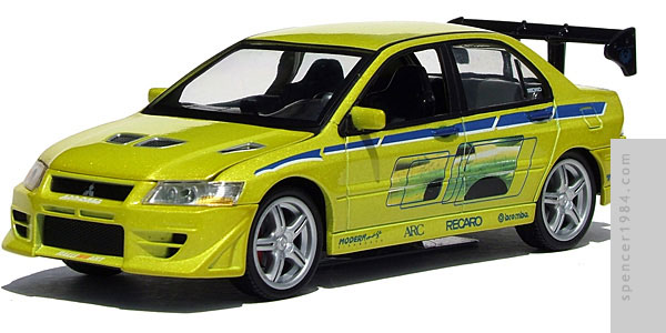Joy Ride Studios 2 Fast 2 Furious 2002 Mitsubishi Lancer Evolution VII