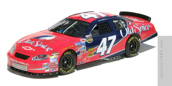 Motorsports Authentics Cal Naughton Jr. #47 Old Spice Monte Carlo