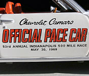 Greenlight Collectibles 1969 Camaro Indianapolis Pace Car Indy Logo