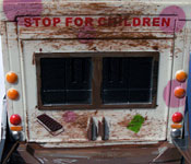 Twisted Metal Sweet Tooth Ice Cream Truck Rear