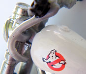 Mattel Ghostbusters Ecto-2 Motorcycle engine