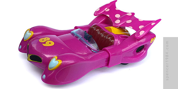 minnie mouse car with side car
