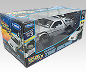 Welly DeLorean Back to the Future 2 Time Machine packaging