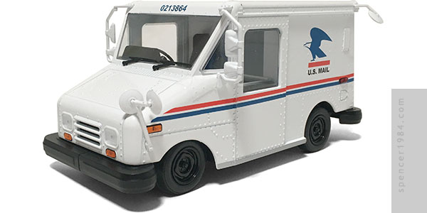 GreenLight Collectibles Cheers U.S. Mail Long-Life Postal Delivery Vehicle