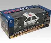 GreenLight Collectibles Reno 911! 1998 Ford Crown Victoria Interceptor packaging