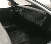 GreenLight Collectibles Reno 911! 1998 Ford Crown Victoria Interceptor interior