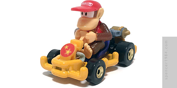 Hot Wheels Mario Kart Diddy Kong Pipe Frame